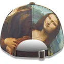 gorra-curva-multicolor-ajustable-9forty-mona-lisa-le-louvre-de-new-era