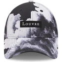 schwarze-verstellbare-9forty-curved-cap-cloud-le-louvre-von-new-era