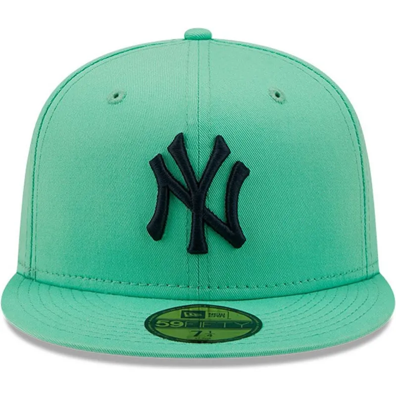 cappelli-piatta-blu-regolato-59fifty-league-essential-dei-new-york-yankees-mlb-di-new-era