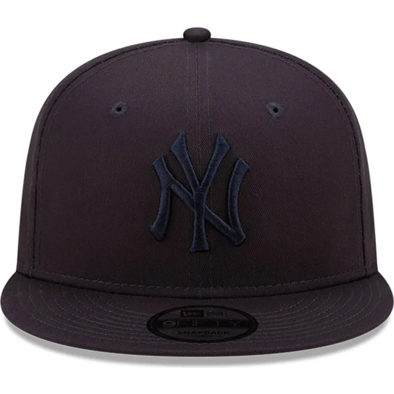 cappelli-piatta-blu-marino-snapback-9fifty-league-essential-dei-new-york-yankees-mlb-di-new-era