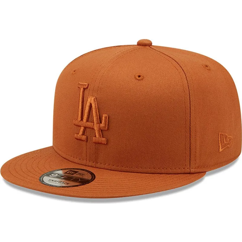mutzen-flach-braun-snapback-marron-9fifty-league-essential-der-los-angeles-dodgers-mlb-von-new-era mutzen-flach-braun-snapback-marron-9fifty-league-essential-der-los-angeles-dodgers-mlb-von-new-era