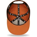 cappelli-piatta-marrone-snapback-marron-9fifty-league-essential-dei-los-angeles-dodgers-mlb-di-new-era