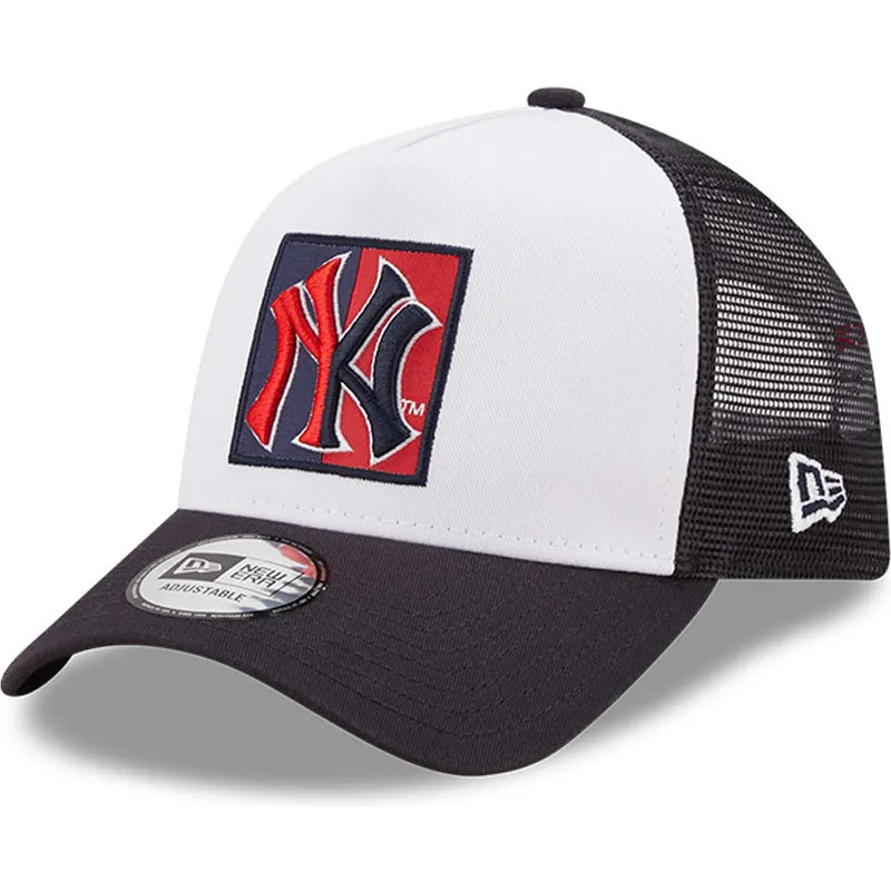 cappelli-curva-blu-marino-snapback-a-frame-frame-team-patch-dei-new-york-yankees-mlb-di-new-era cappelli-curva-blu-marino-snapback-a-frame-frame-team-patch-dei-new-york-yankees-mlb-di-new-era