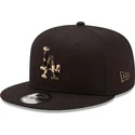berretto-nero-a-visiera-piatta-snapback-9fifty-camo-infill-dei-los-angeles-dodgers-mlb-di-new-era