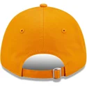 verstellbare-orangefarbene-kappe-mit-gebogenem-schirm-und-schwarzem-logo-9forty-league-essential-der-los-angeles-dodgers-mlb-von