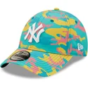 cappelli-curva-blu-cinghia-regolabile-9forty-camo-pack-dei-new-york-yankees-mlb-di-new-era