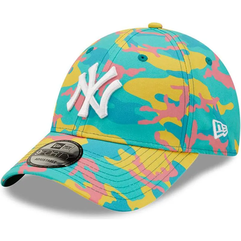 mutzen-gebogen-blau-verstellbares-band-9forty-camo-pack-der-new-york-yankees-mlb-von-new-era