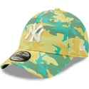 cappello-curvo-verde-regolabile-9forty-camo-pack-dei-new-york-yankees-mlb-di-new-era
