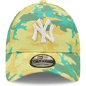 cappello-curvo-verde-regolabile-9forty-camo-pack-dei-new-york-yankees-mlb-di-new-era