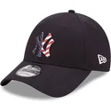 new-era-new-york-yankees-mlb-9forty-infill-verstellbare-marineblaue-kappe