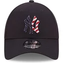 new-era-new-york-yankees-mlb-9forty-infill-verstellbare-marineblaue-kappe