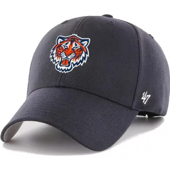 Casquette courbée bleue marine ajustable MVP Logo Detroit Tigers MLB 47 Brand