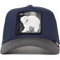 cappellino-trucker-blu-navy-grigio-e-nero-orso-polare-big-timer-iceberg-the-farm-di-goorin-bros