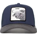 gorra-trucker-blu-navy-grigia-e-nera-bufalo-hard-widowmaker-the-farm-di-goorin-bros