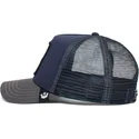 gorra-trucker-blu-navy-grigia-e-nera-bufalo-hard-widowmaker-the-farm-di-goorin-bros