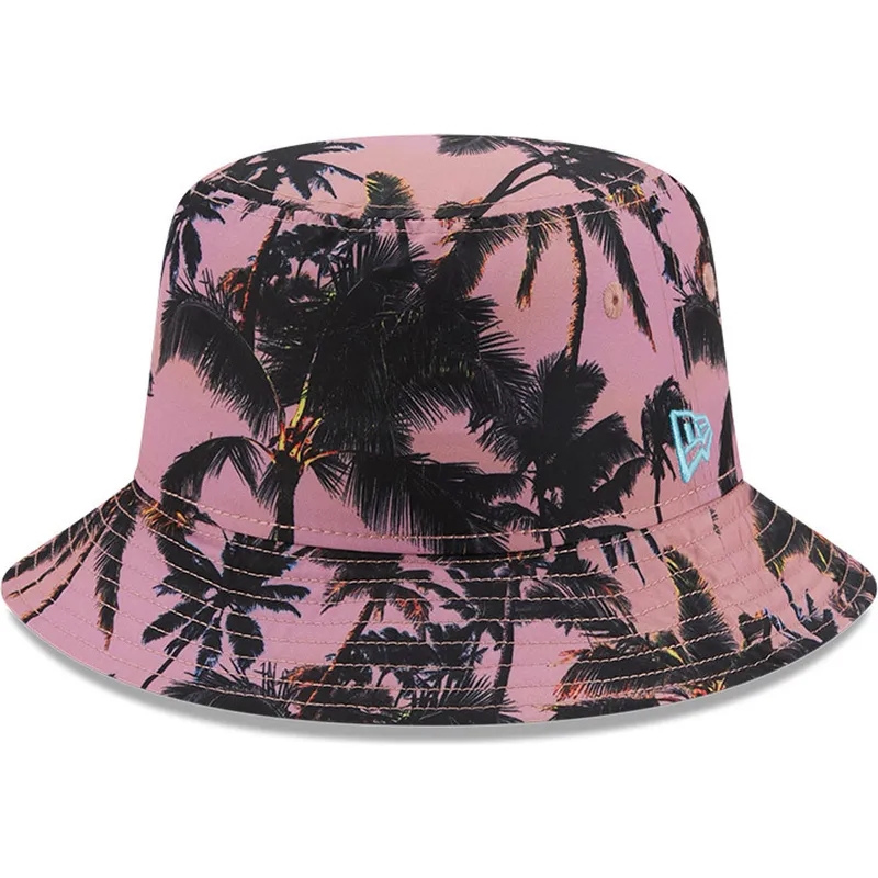secchi-rosa-dei-bucket-rosa-tropical-tapered-di-new-era