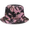 chapeau-seau-rose-tropical-tapered-new-era