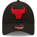cappellino-curvo-nero-regolabile-con-logo-rosso-9forty-neon-pack-dei-chicago-bulls-nba-di-new-era