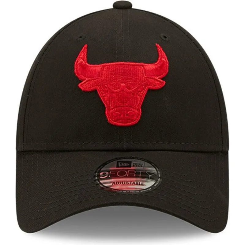 cappelli-curva-nero-cinghia-regolabile-9forty-neon-pack-dei-chicago-bulls-nba-di-new-era