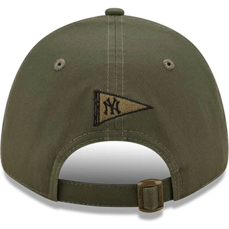 mutzen-gebogen-grun-verstellbares-band-9forty-stadium-food-der-new-york-yankees-mlb-von-new-era