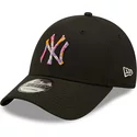 casquette-courbee-noire-ajustable-9forty-camo-infill-new-york-yankees-mlb-new-era