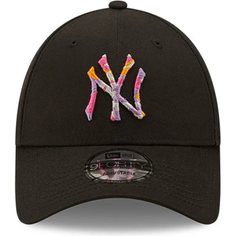 cappelli-curva-nero-cinghia-regolabile-9forty-camo-infill-dei-new-york-yankees-mlb-di-new-era