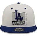 cappellino-snapback-9fifty-white-crown-dei-los-angeles-dodgers-mlb-di-new-era-grigio-e-blu