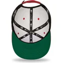 cappello-piatto-bianco-e-rosso-snapback-9fifty-white-crown-di-chicago-bulls-nba-di-new-era