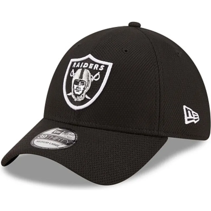 cappelli-curva-nero-regolato-39thirty-diamond-era-dei-las-vegas-raiders-nfl-di-new-era