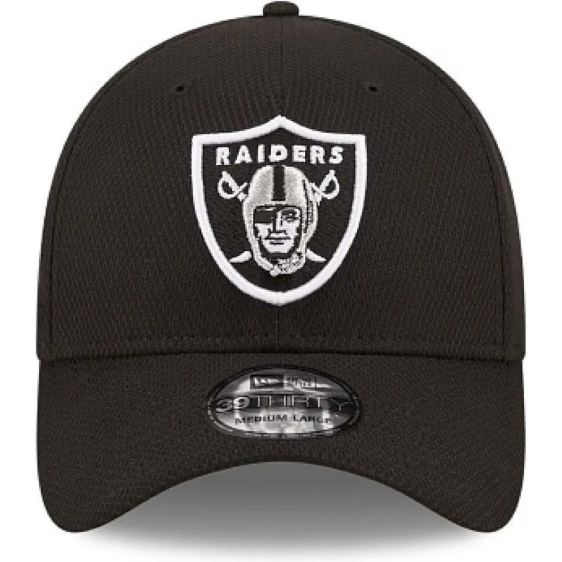 cappelli-curva-nero-regolato-39thirty-diamond-era-dei-las-vegas-raiders-nfl-di-new-era