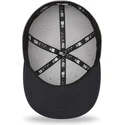 cappellino-piatto-grigio-e-blu-navy-aderente-59fifty-con-patch-laterale-dei-new-york-yankees-mlb-di-new-era