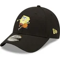 cappelli-curva-nero-cinghia-regolabile-9forty-sporty-dei-bob-esponja-di-new-era