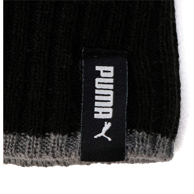 puma-black-beanie-with-pompom