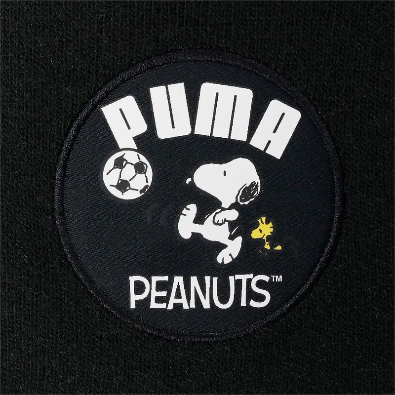 cappelli-nero-per-bambino-classic-cuffless-dei-snoopy-peanuts-di-puma