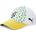 cappelli-curva-bianco-cinghia-regolabile-di-puma