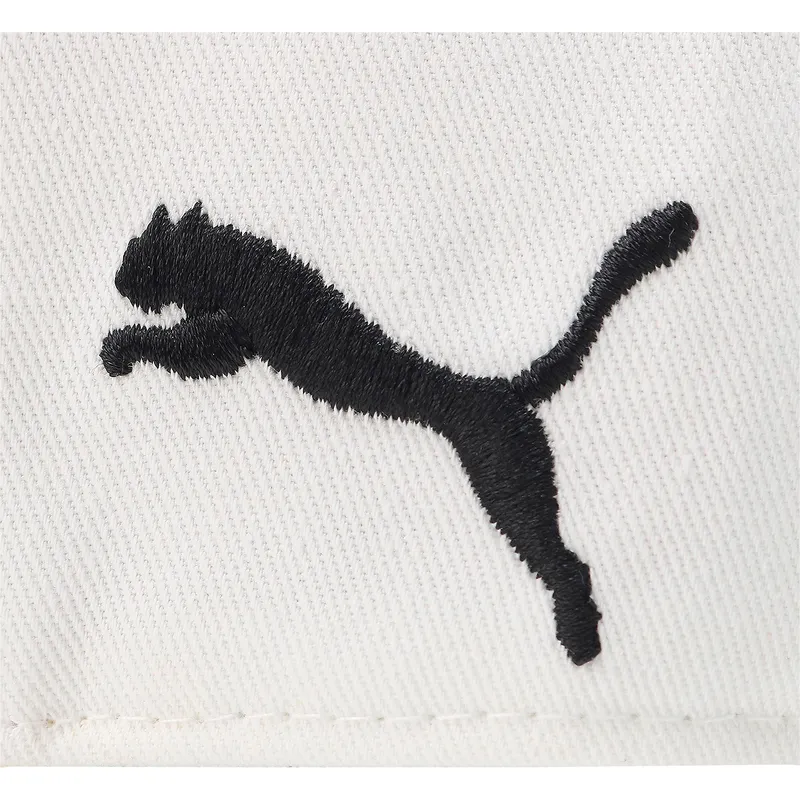 cappelli-curva-bianco-cinghia-regolabile-di-puma