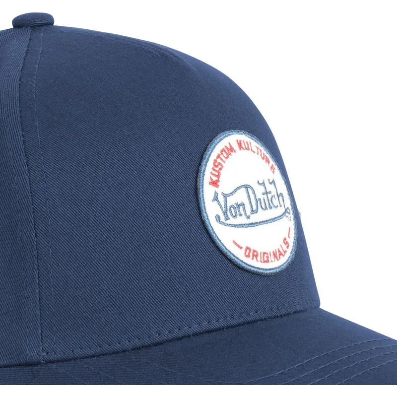 cappelli-curva-blu-marino-snapback-di-von-dutch