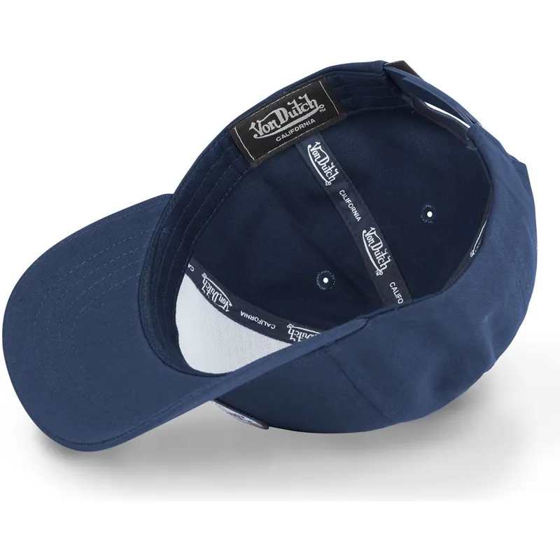 cappelli-curva-blu-marino-snapback-di-von-dutch