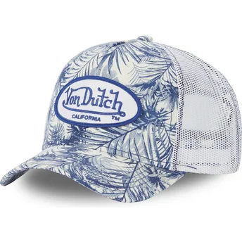 Gorra trucker azul y blanca FLO B de Von Dutch