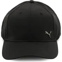 cappellino-curvo-nero-regolabile-metal-cat-di-puma