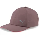 cappellino-curvo-viola-regolabile-essentials-running-di-puma