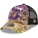 cappelli-curva-multicolore-snapback-a-frame-summer-city-dei-los-angeles-lakers-nba-di-new-era