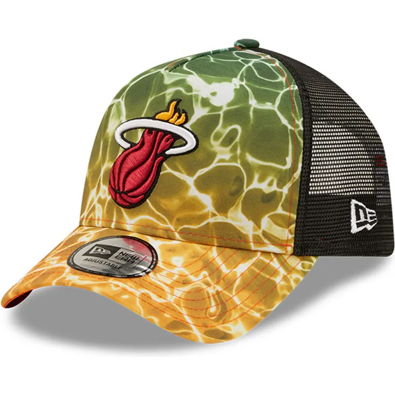 cappelli-curva-multicolore-snapback-a-frame-summer-city-dei-miami-heat-nba-di-new-era