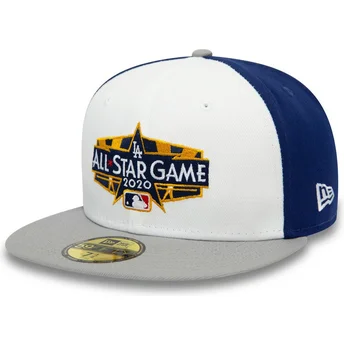 cappello-piatto-bianco-blu-e-grigio-aderente-59fifty-all-star-game-spin-dei-los-angeles-dodgers-mlb-di-new-era
