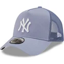 cappellino-trucker-viola-a-frame-tonal-mesh-dei-new-york-yankees-mlb-di-new-era
