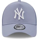 new-era-new-york-yankees-mlb-violette-tonal-mesh-a-frame-trucker-cap