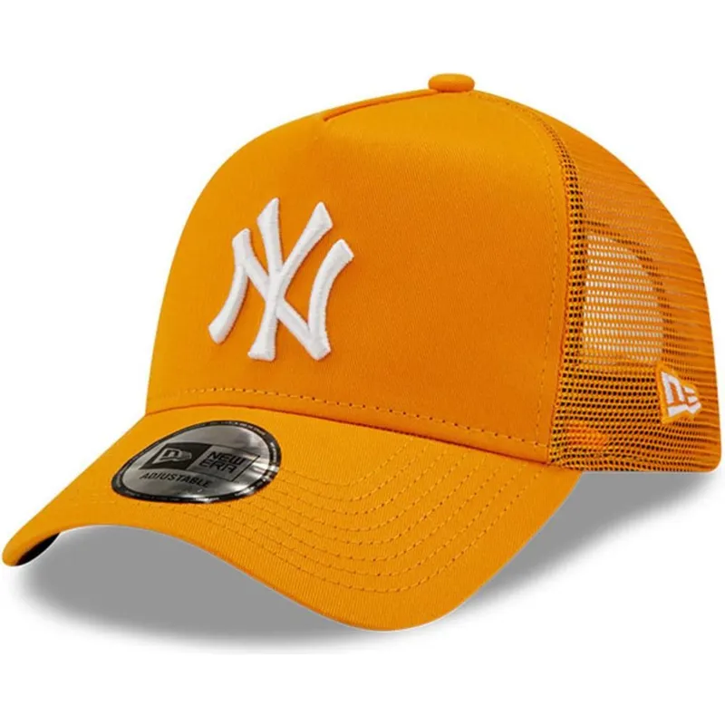 mutzen-gebogen-orange-snapback-a-frame-tonal-mesh-der-new-york-yankees-mlb-von-new-era mutzen-gebogen-orange-snapback-a-frame-tonal-mesh-der-new-york-yankees-mlb-von-new-era