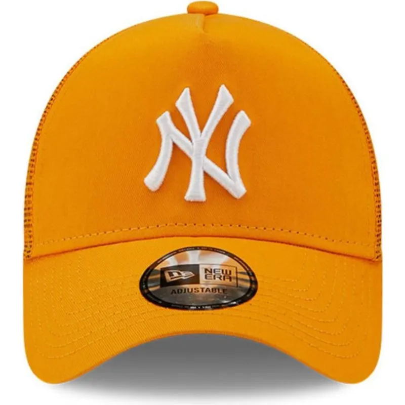 mutzen-gebogen-orange-snapback-a-frame-tonal-mesh-der-new-york-yankees-mlb-von-new-era mutzen-gebogen-orange-snapback-a-frame-tonal-mesh-der-new-york-yankees-mlb-von-new-era