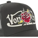 cappellino-trucker-nero-flor-nr-di-von-dutch