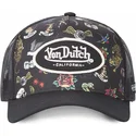 sort-trucker-kasket-tattoo-tat-nr-fra-von-dutch